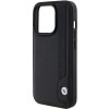 BMW BMHCP15X22RBDK iPhone 15 Pro Max 6.1 czarny/black hardcase Leather Blue Dots
